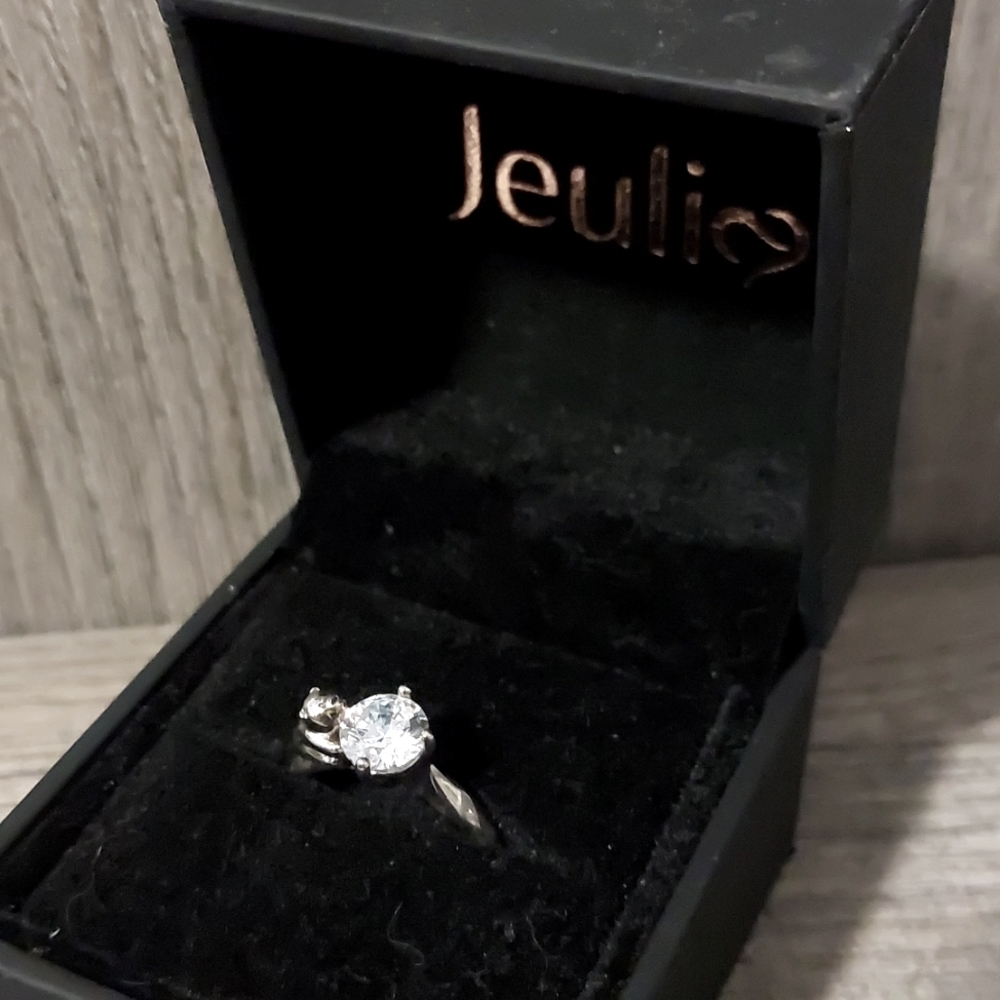 Silver plated Teddy bear ring